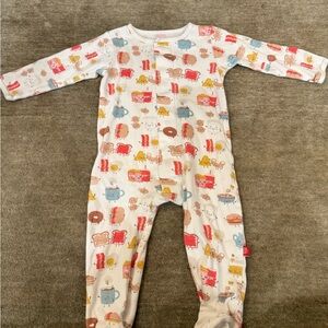 Magnetic Me Organic Cotton Footie - 6-9 months